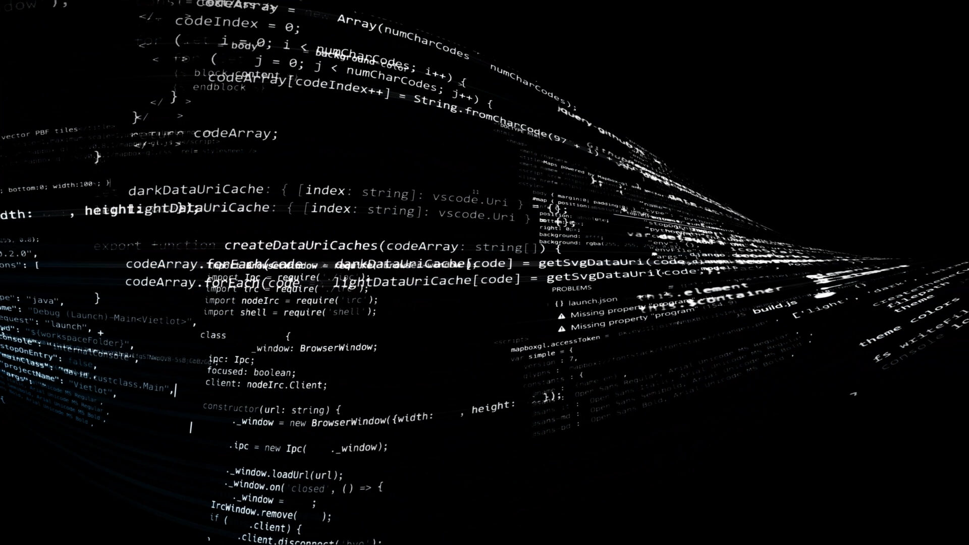 3d-rendering-of-abstract-blocks-of-code-located-in-the-virtual-s