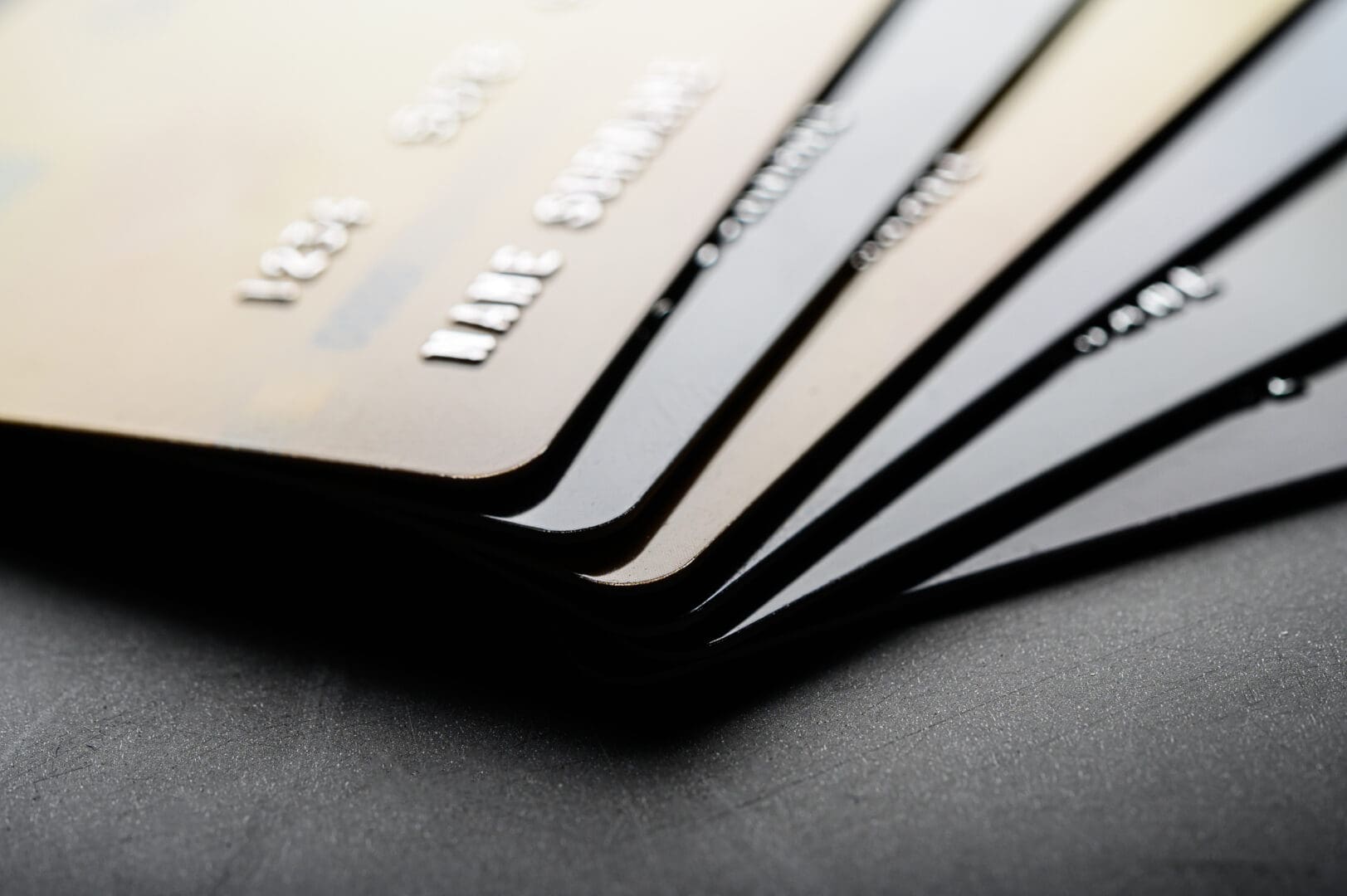 credit-cards-that-are-stacked-neatly-togetherselective-focus