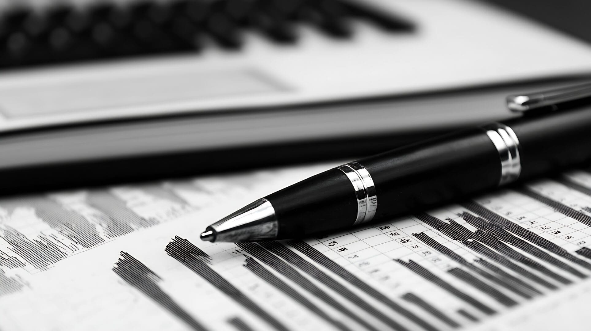 pen-documents-desk-indicating-business-analysis-financial-assessment-generative-ai